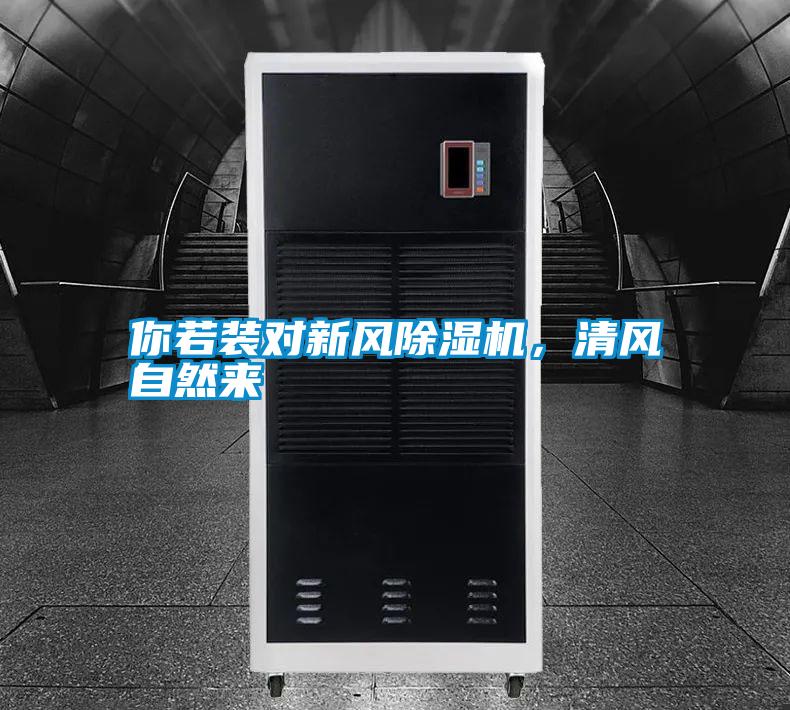 你若裝對新風除濕機,清風自然來