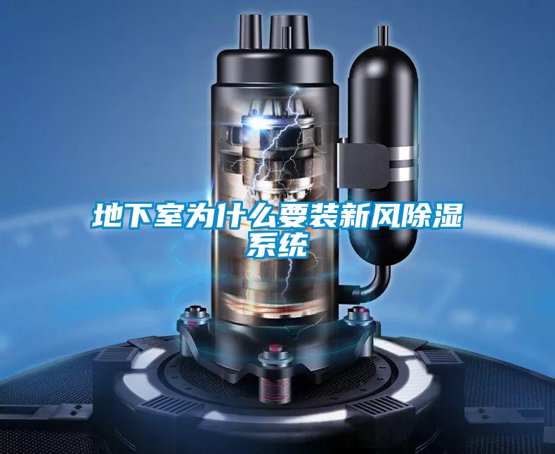 地下室為什么要裝新風除濕系統