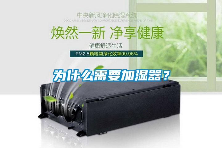 為什么需要加濕器?