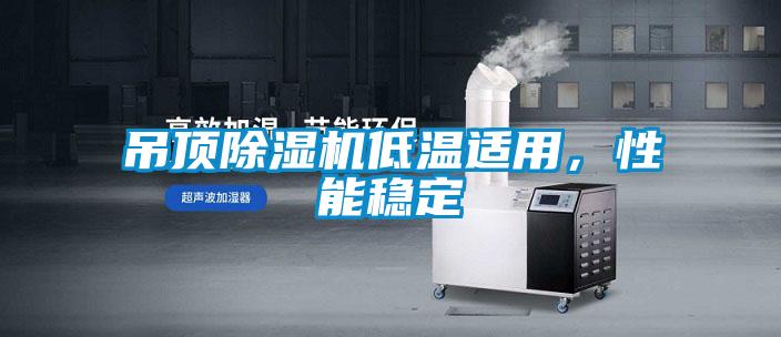 吊頂除濕機低溫適用,性能穩定