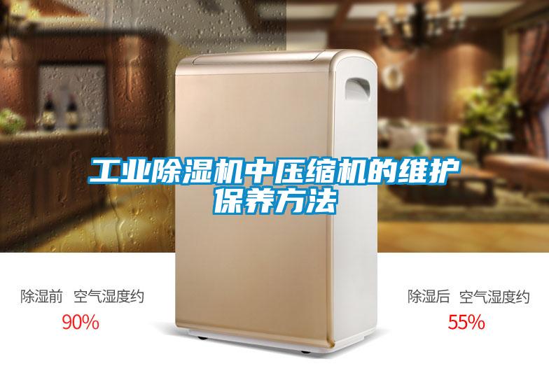 工業除濕機中壓縮機的維護保養方法