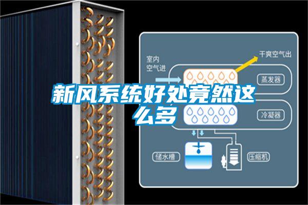 新風系統(tǒng)好處竟然這么多