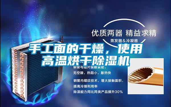 手工面的干燥,使用高溫烘干除濕機
