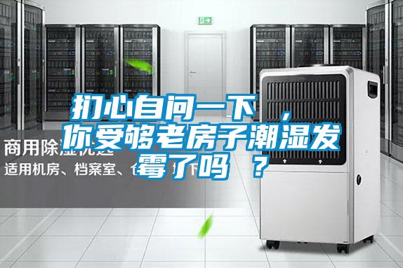 捫心自問一下 , 你受夠老房子潮濕發霉了嗎 ?