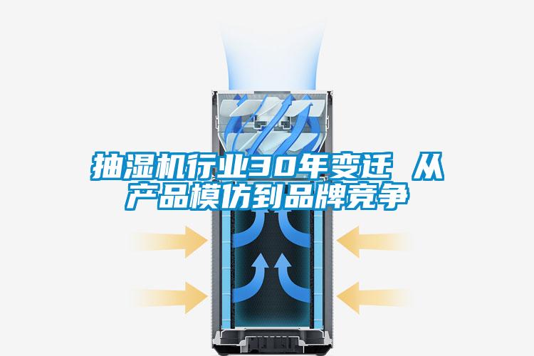 抽濕機行業30年變遷 從產品模仿到品牌競爭