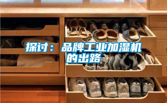 探討:品牌工業加濕機的出路