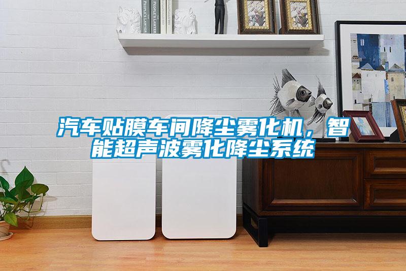 汽車貼膜車間降塵霧化機(jī),智能超聲波霧化降塵系統(tǒng)