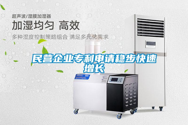 民營企業專利申請穩步快速增長