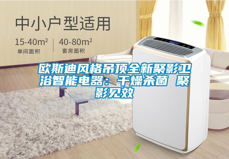 歐斯迪風格吊頂全新聚影衛浴智能電器:干燥殺菌 聚影見效