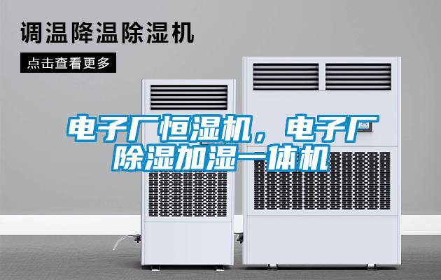 電子廠恒濕機,電子廠除濕加濕一體機