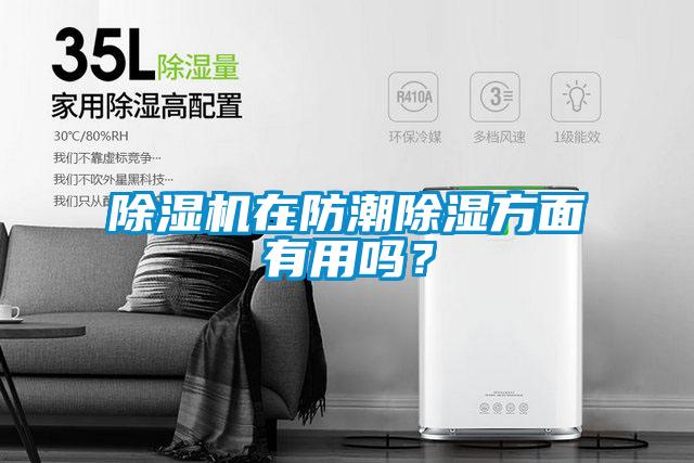 除濕機在防潮除濕方面有用嗎?