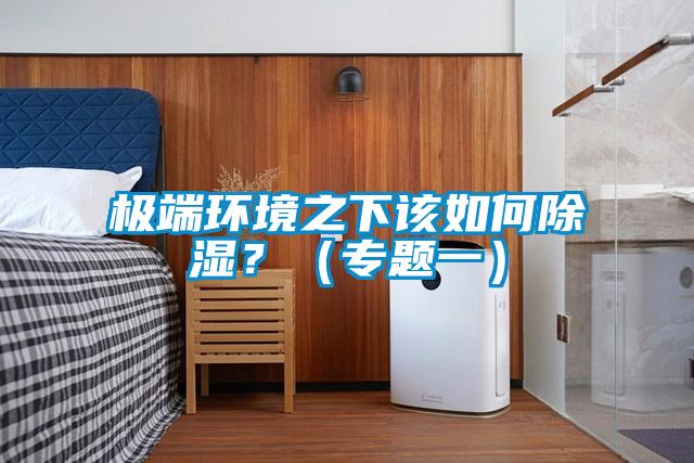 極端環境之下該如何除濕?(專題一)
