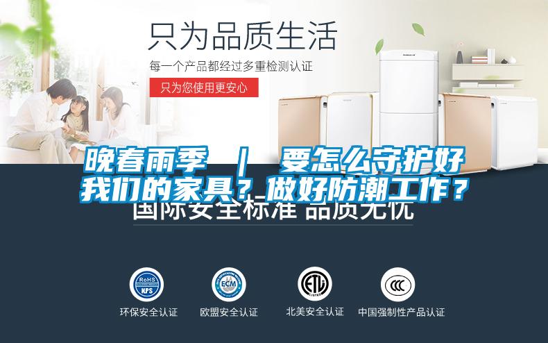 晚春雨季 | 要怎么守護好我們的家具?做好防潮工作?