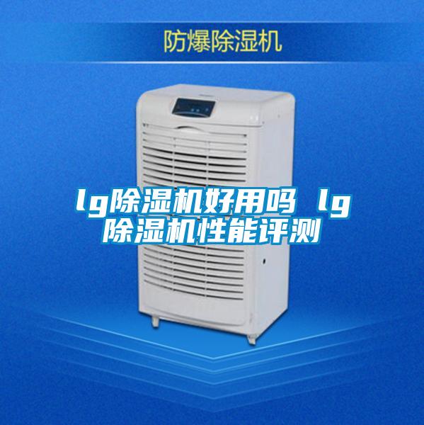 lg除濕機好用嗎 lg除濕機性能評測