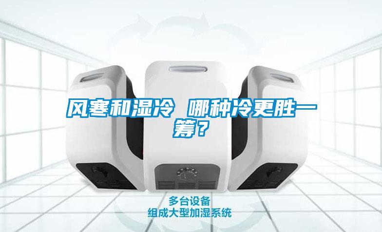 風寒和濕冷 哪種冷更勝一籌?