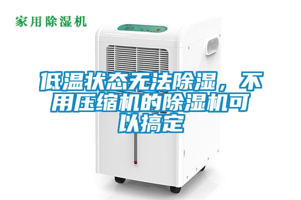 低溫狀態無法除濕,不用壓縮機的除濕機可以搞定