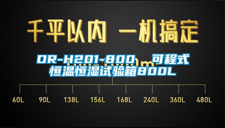 DR-H201-800  可程式恒溫恒濕試驗(yàn)箱800L
