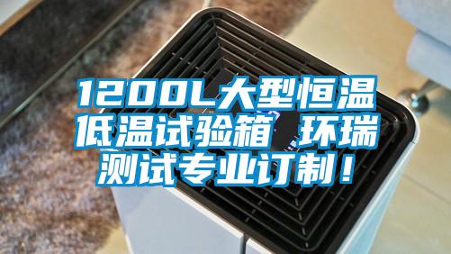 1200L大型恒溫低溫試驗箱 環瑞測試專業訂制!