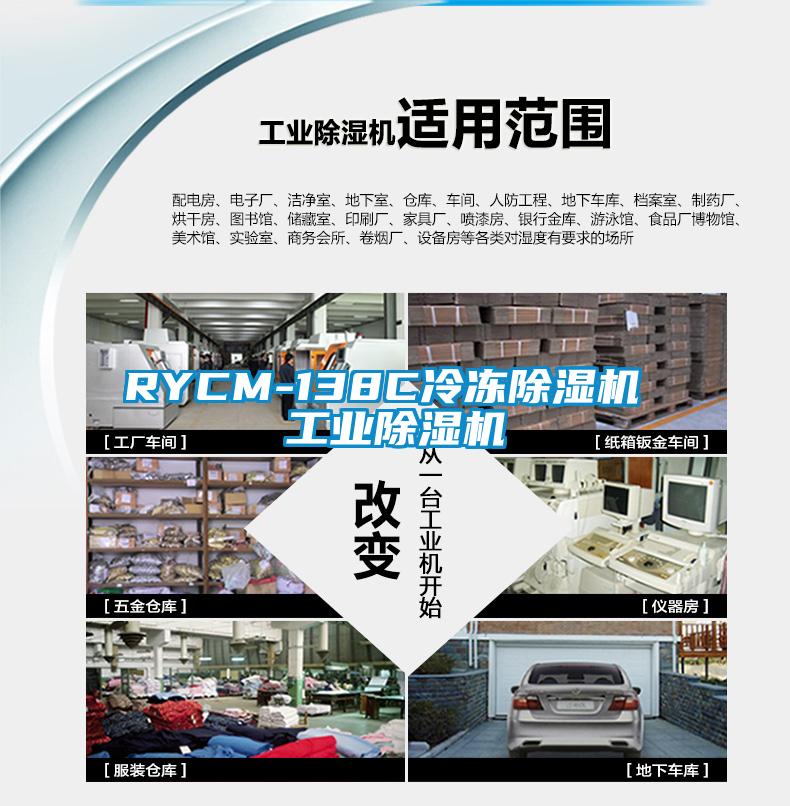 RYCM-138C冷凍除濕機 工業(yè)除濕機