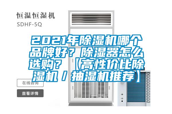 2021年除濕機哪個品牌好？除濕器怎么選購？【高性價比除濕機／抽濕機推薦】