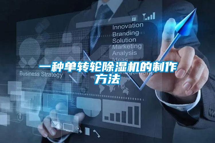 一種單轉輪除濕機的制作方法