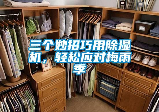 三個妙招巧用除濕機,輕松應對梅雨季