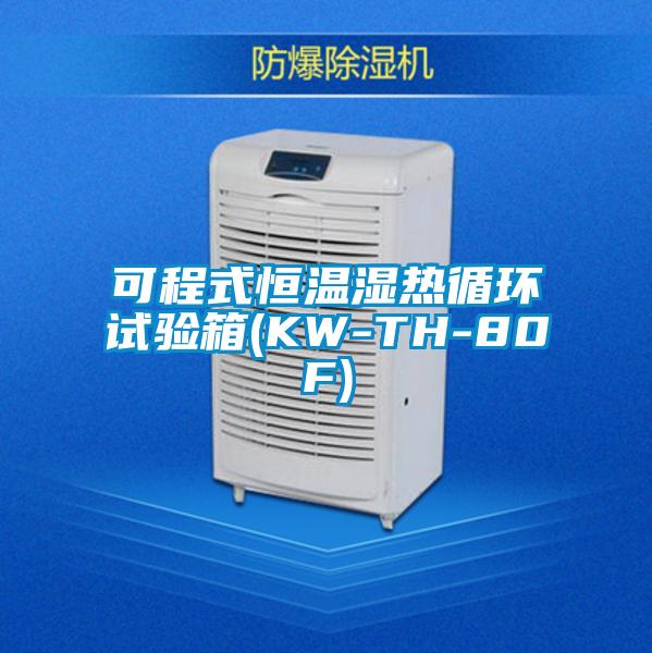 可程式恒溫濕熱循環(huán)試驗箱(KW-TH-80F)