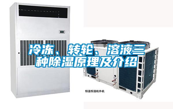 冷凍、轉(zhuǎn)輪、溶液三種除濕原理及介紹