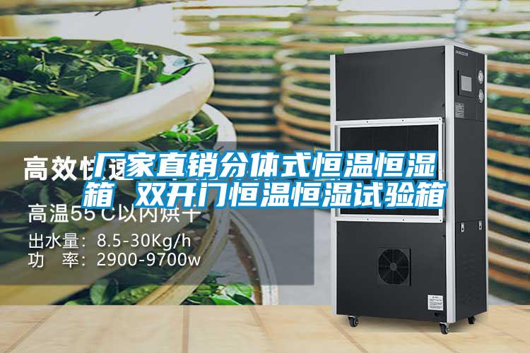 廠家直銷分體式恒溫恒濕箱 雙開門恒溫恒濕試驗(yàn)箱