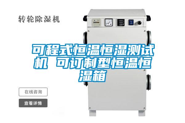 可程式恒溫恒濕測試機 可訂制型恒溫恒濕箱