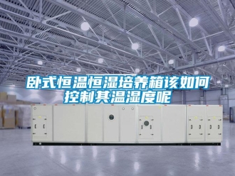 知識百科臥式恒溫恒濕培養箱該如何控制其溫濕度呢