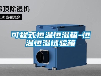 知識百科可程式恒溫恒濕箱-恒溫恒濕試驗箱