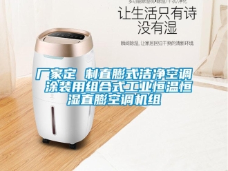 知識百科廠家定 制直膨式潔凈空調 涂裝用組合式工業恒溫恒濕直膨空調機組