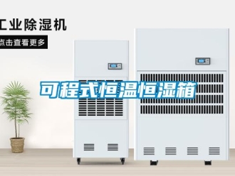 知識百科可程式恒溫恒濕箱