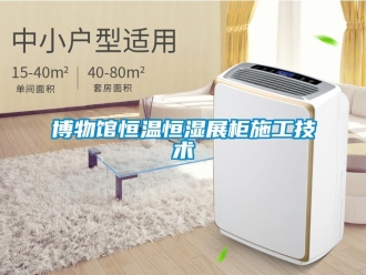 知識百科博物館恒溫恒濕展柜施工技術