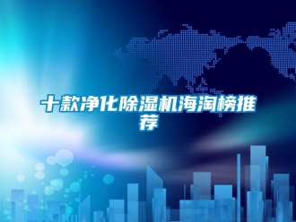 行業(yè)新聞十款凈化除濕機(jī)海淘榜推薦