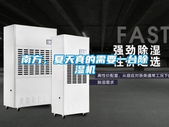行業新聞南方，夏天真的需要一臺除濕機