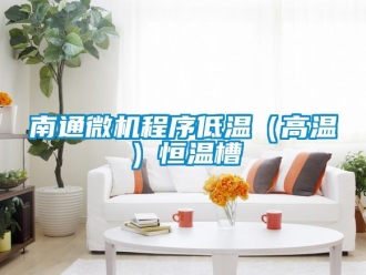 知識百科南通微機程序低溫（高溫）恒溫槽